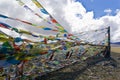 Colorful Tibetan prayer flags Royalty Free Stock Photo