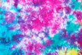 Colorful tie dye pattern abstract background