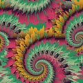 Colorful tie-dye seamless pattern Royalty Free Stock Photo