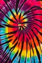 Colorful Tie Dye Spiral Pattern Design Royalty Free Stock Photo