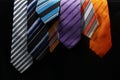 Colorful ties Royalty Free Stock Photo