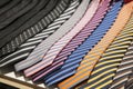 Colorful ties