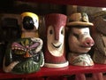 Tiki mug colorate a forma di animali