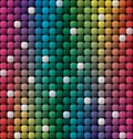 vector colorful tile mosaic background
