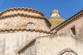 Colorful tiles on the roof in Santa Severina, Calabria, Italy Royalty Free Stock Photo