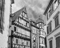 Timbered buildings in the old town of TÃÂ¼bingen, Germany