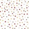 Colorful tiny polka dot seamless patterns for party, Christmas holiday, baby textile, pijams. Childish cute repeat