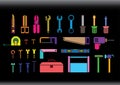 Colorful tool kits