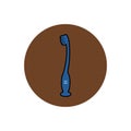 Colorful Toothbrush icon.