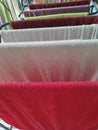 Colorful TOWEL CLOSET or STANDING TOWEL RACK Knockdown 5 TOWELS