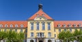 Colorful town hall building in Herford Royalty Free Stock Photo