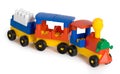 Colorful toy train Royalty Free Stock Photo