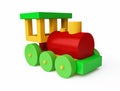 Colorful Toy Train Royalty Free Stock Photo