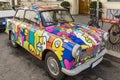 Colorful Trabant 601 Royalty Free Stock Photo