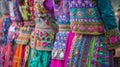 colorful traditional attire and intricate embroidery of Hmong women during a festive celebration