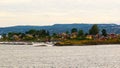 Nakholmen island view Oslo area Norway Royalty Free Stock Photo
