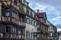 Colorful traditional french houses in Petite Venise, Colmar, France Royalty Free Stock Photo