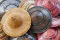 Colorful Traditional Hats of Thailand