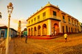 Colorful traditional houses in the colonial town of Trinidad, Cuba Royalty Free Stock Photo