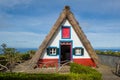 Colorful traditional Madeira island house