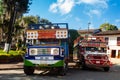 Colorful traditional rural bus from Colombia called chiva