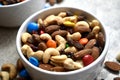 Colorful trail mix Royalty Free Stock Photo