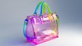 Colorful transparent purse concept design