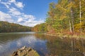 Colorful Trees on a Calm Fall Day