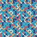 Colorful trendy geometric pattern