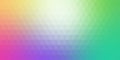 Colorful triangle rainbow polygon background