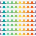 Colorful triangles geometric seamless pattern