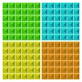 Colorful triangles seamless pattern Royalty Free Stock Photo