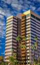 Colorful Tropical Condo Tower Royalty Free Stock Photo