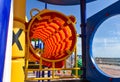 Colorful tube for children play on playground