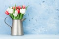 Colorful tulips bouquet Royalty Free Stock Photo