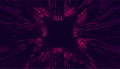 Colorful Tunnel Background. Abstract techno digital background. Big data visualization. Data flow information. Concept