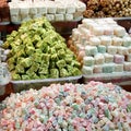 Colorful Turkish Delight Royalty Free Stock Photo