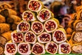 Colorful Turkish Delight Dessert Grand Bazaar Istanbul Turkey Royalty Free Stock Photo