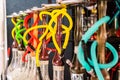 Colorful Turkish Nargile In A Tea And Coffee House - Turkey