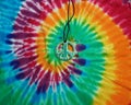 peace, love, and tye dye Royalty Free Stock Photo