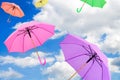 Colorful umbrellas