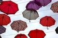 Colorful umbrellas