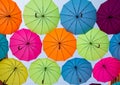 colorful umbrellas Royalty Free Stock Photo