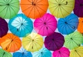 colorful umbrellas Royalty Free Stock Photo