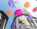 Colorful umbrellas