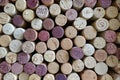 Multiple Colorful Used Wine Corks Royalty Free Stock Photo