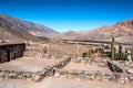 Colorful valley Humahuaca, Andes, Argentina Royalty Free Stock Photo