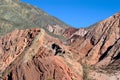 Colorful valley Humahuaca, Argentina Royalty Free Stock Photo