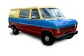 Colorful Van Royalty Free Stock Photo