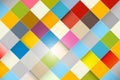 Colorful Vector Abstract Square Background Royalty Free Stock Photo